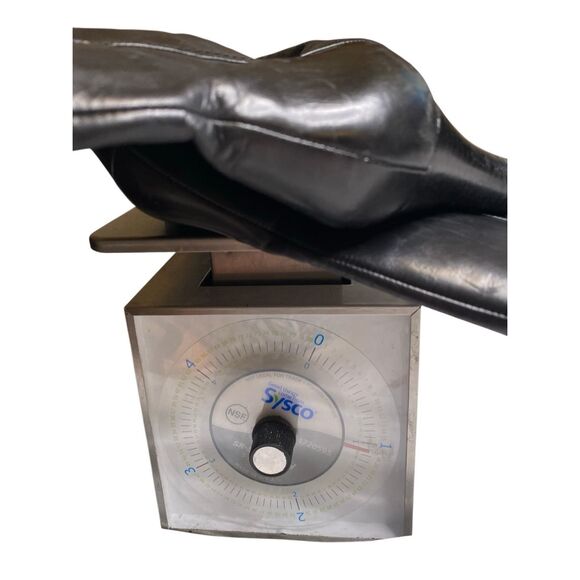 AE Jacob Black Leather Pointed Toe Mid Calf Stiletto Heel Boots Womens 9 Office - Picture 10 of 10